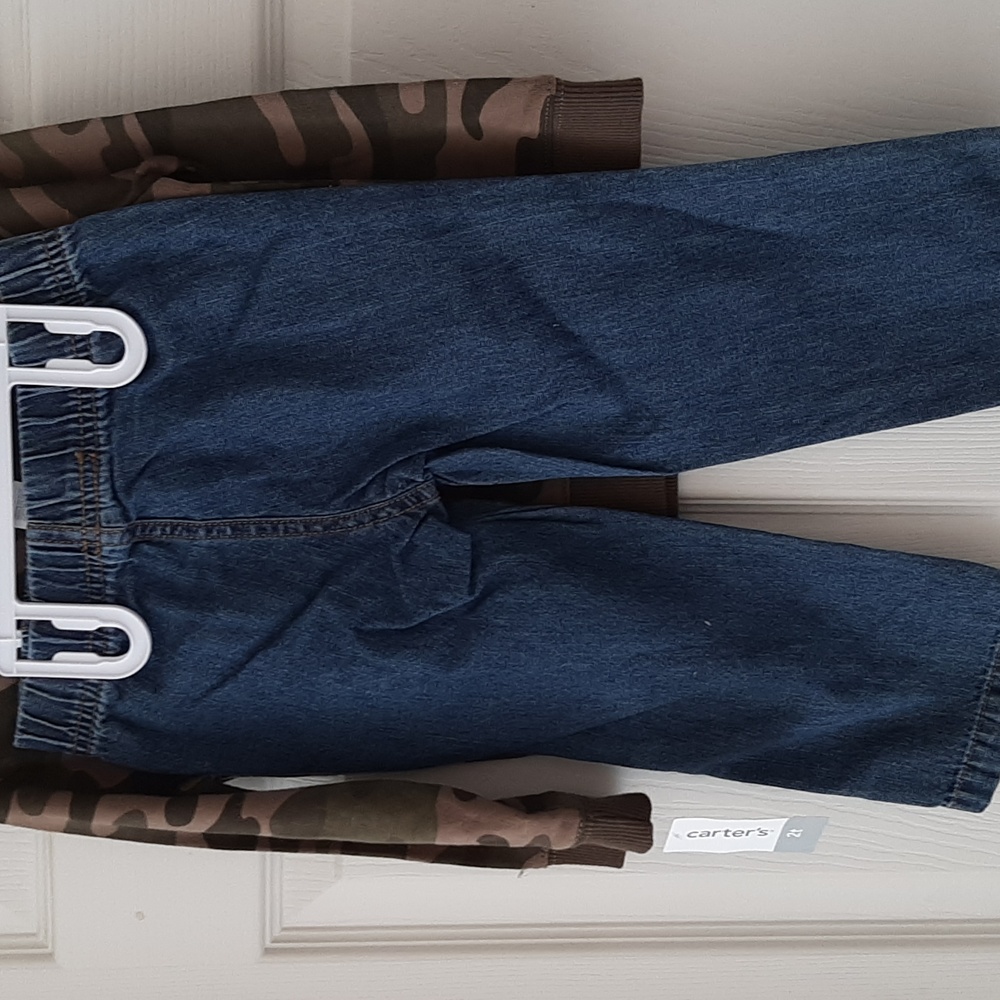 Carter's Camouflage and Adventure Hoodie Sets 2T NWT - Picture 3 of 7